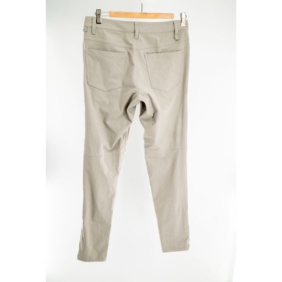 Lululemon Men's ABC Pant Slim *Warpstreme  Riverstone | 28 - Picture 4 of 13
